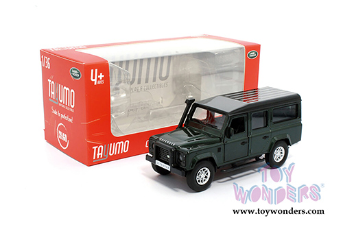 Tayumo - Land Rover Defender 110 (1/36 scale diecast model car, Galway Green) 36100012