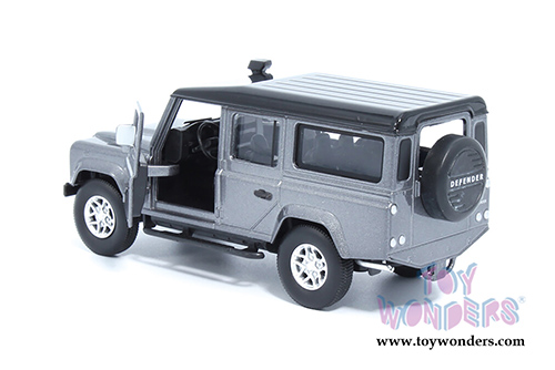 Tayumo - Land Rover Defender 110 (1/36 scale diecast model car, Stornoway Gray) 36100013