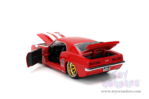 Jada Toys Fast & Furious - Chevrolet® Camaro® #1 (1969, 1/24 scale diecast model car, Glossy Red) 36151