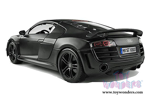 Maisto Premiere - Audi R8 GT Hard Top (1/18 scale diecast model car, Matte Black) 36190BK