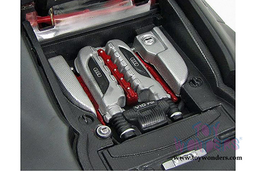 Maisto Premiere - Audi R8 GT Hard Top (1/18 scale diecast model car, Matte Black) 36190BK