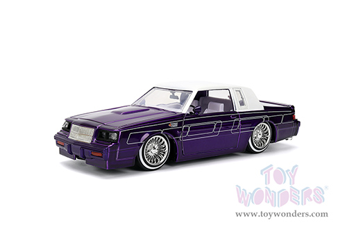 Jada Toys Bigtime Muscle - Buick® Grand National™ Hard Top (1987, 1/24 scale diecast model car, Candy Purple) 36343