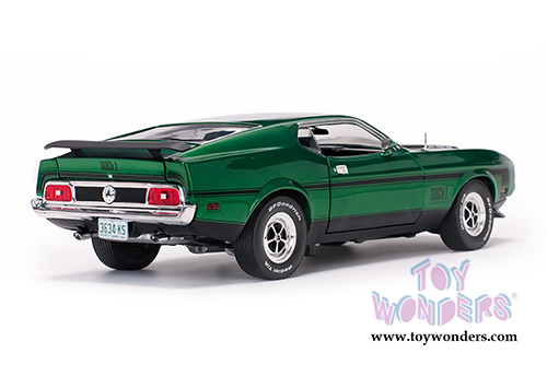 Sun Star USA - Ford Mustang MACH 1 Hardtop (1971, 1/18 scale diecast model car, Grabber Green) 3634GN