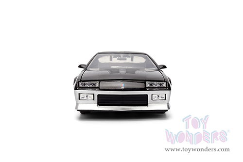 Jada Toys Bigtime Muscle - Chevrolet® Camaro® Z28 "Mickey Thompson" (1985, 1/24 scale diecast model car, Black/Silver) 36454