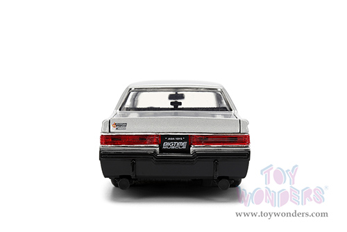 Jada Toys Bigtime Muscle - Buick® Grand National™ #7 "Buick Racing" (1987, 1/24 scale diecast model car, Silver/Black & Red stripes) 36460