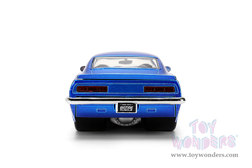 Jada Toys Bigtime Muscle - Chevrolet® Camaro® (1969, 1/24 scale diecast model car, Candy Blue) 36461