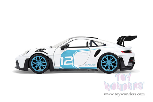 Jada Toys Hyper-Spec - Porsche 911 GT3 RS (992) #12 (1/24, diecast model car, White/Black top) 36494