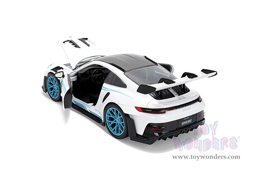 Jada Toys Hyper-Spec - Porsche 911 GT3 RS (992) #12 (1/24, diecast model car, White/Black top) 36494