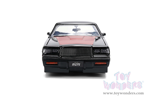 Jada Toys Bigtime Muscles - Buick® Grand National™ Hard Top (1987, 1/24 scale diecast model car, Black/Red) 36586