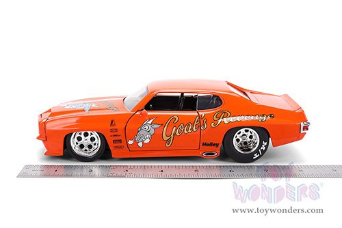 Jada Toys Bigtime Muscle - Pontiac® GTO® "Goat's Revenge" (1971, 1/24 scale diecast model car, Orange) 36591