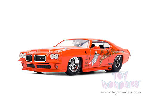 Jada Toys Bigtime Muscle - Pontiac® GTO® "Goat's Revenge" (1971, 1/24 scale diecast model car, Orange) 36591