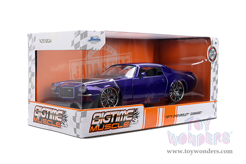 Jada Toys Bigtime Muscle - Chevrolet® Camaro® Z28 (1971, 1/24 scale diecast model car, Purple) 36592