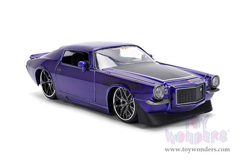 Jada Toys Bigtime Muscle - Chevrolet® Camaro® Z28 (1971, 1/24 scale diecast model car, Purple) 36592
