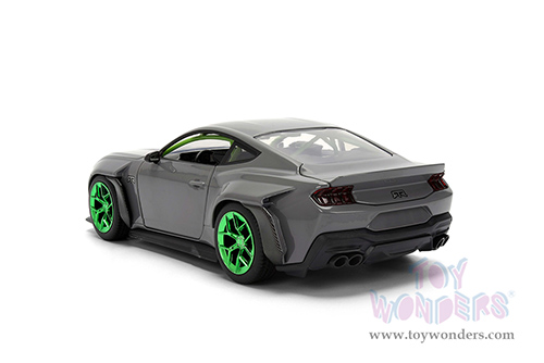 Jada Toys Bigtime Muscle - Ford Mustang RTR (2024, 1/24 scale diecast model car, Glossy Gray) 36593