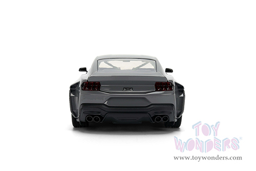 Jada Toys Bigtime Muscle - Ford Mustang RTR (2024, 1/24 scale diecast model car, Glossy Gray) 36593