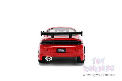 Jada Toys Fast & Furious - Brian's Mitsubishi Eclipse Remix (1/24 scale diecast model car, Red) 36815