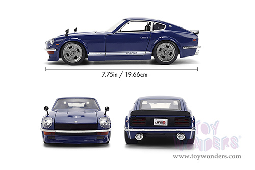 Jada Toys JDM Tuners™ - Datsun 240Z (1972, 1/24, diecast model car, Dark Blue) 37020