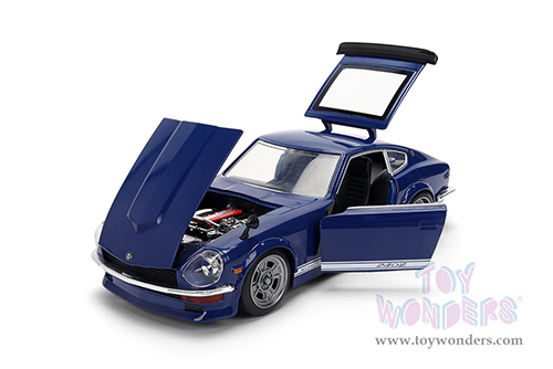 Jada Toys JDM Tuners™ - Datsun 240Z (1972, 1/24, diecast model car, Dark Blue) 37020