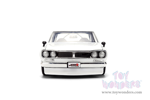 Jada Toys JDM Tuners™ - Nissan Skyline GT-R (1971, 1/24, diecast model car, White/Gold) 37021