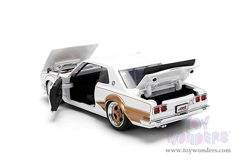 Jada Toys JDM Tuners™ - Nissan Skyline GT-R (1971, 1/24, diecast model car, White/Gold) 37021