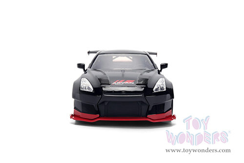 Jada Toys JDM Tuners™ - Nissan GT-R Ben Sopra HKS "Advan" (2009, 1/24, diecast model car, Black/Red) 37022