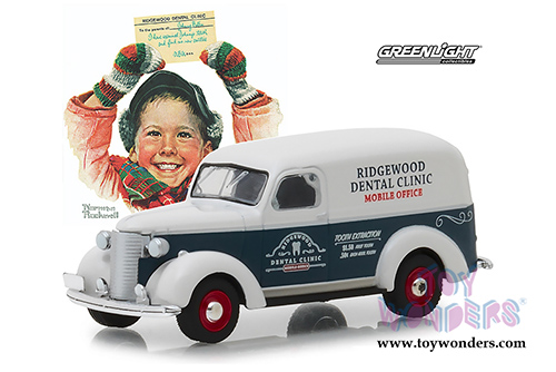 Greenlight - Norman Rockwell&trade; Delivery Vehicles Series 1 (1/64 scale die cast model car, Asstd.) 37150/48