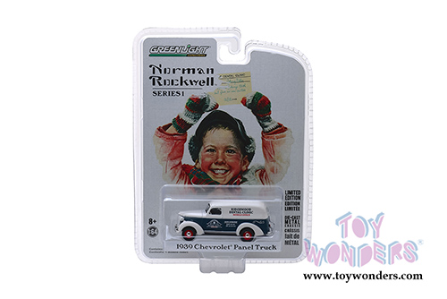 Greenlight - Norman Rockwell&trade; Delivery Vehicles Series 1 (1/64 scale die cast model car, Asstd.) 37150/48