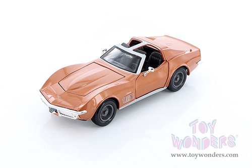 Showcasts® Collectibles - Chevrolet® Corvette® T-Top (1970, 1/24 scale diecast model car, Asstd.) 37202/2 MAP: $19.99