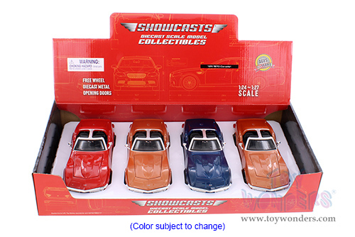 Showcasts® Collectibles - Chevrolet® Corvette® T-Top (1970, 1/24 scale diecast model car, Asstd.) 37202/2 MAP: $19.99