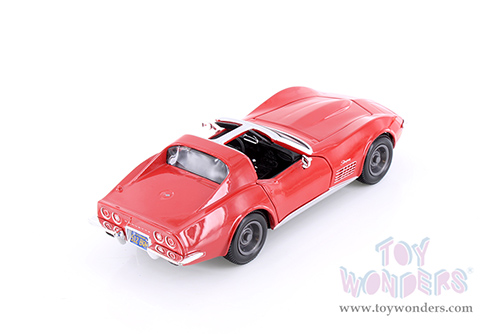 Showcasts® Collectibles - Chevrolet Corvette T-Top (1970, 1/24 scale diecast model car, Asstd.) 37202 MAP: $19.99