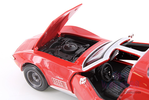 Showcasts® Collectibles - Chevrolet Corvette T-Top (1970, 1/24 scale diecast model car, Asstd.) 37202 MAP: $19.99
