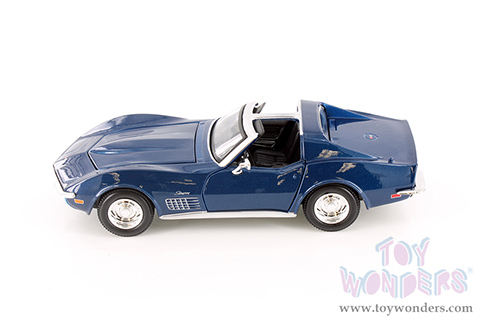 Showcasts® Collectibles - Chevrolet Corvette T-Top (1970, 1/24 scale diecast model car, Asstd.) 37202 MAP: $19.99