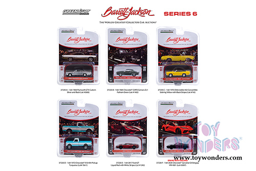 Greenlight - Barrett Jackson Scottsdale Series 6 (1/64 scale diecast model car, Asstd.) 37220/48