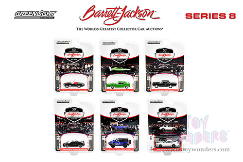 Greenlight - Barrett Jackson Scottsdale Edition Series 8 (1/64 scale diecast model car, Asstd.) 37240/48