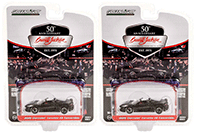 Greenlight - Barrett Jackson Series 8 | Chevrolet® Corvette C8 Stingray Convertible (Lot #3003) (2020, 1/64 scale diecast model car, Black) 37240D/48