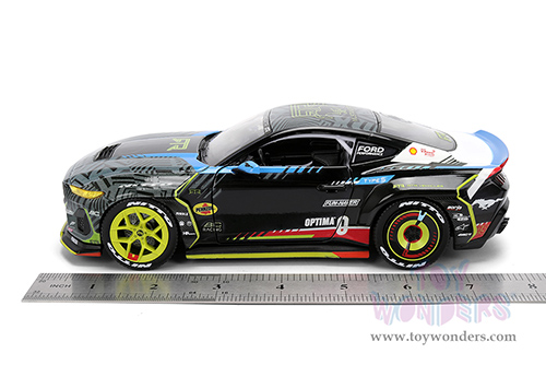 Jada Toys RTR Vehicles - Ford Mustang RTR #25 Vaughn Gittin Jr. "Formula Drift PRO Championship" (2025) with Lights (2025, 1/24, diecast model car, Black/Gray) 37246/4