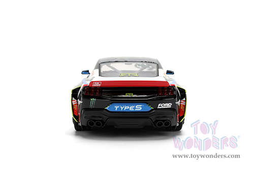 Jada Toys RTR Vehicles - Ford Mustang RTR #25 Vaughn Gittin Jr. "Formula Drift PRO Championship" (2025) with Lights (2025, 1/24, diecast model car, Black/Gray) 37246/4