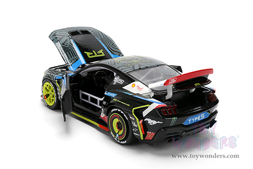 Jada Toys RTR Vehicles - Ford Mustang RTR #25 Vaughn Gittin Jr. "Formula Drift PRO Championship" (2025) with Lights (2025, 1/24, diecast model car, Black/Gray) 37246/4
