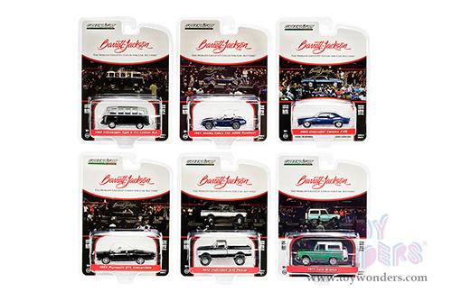 Greenlight - Barrett Jackson Series 9 (1/64 scale diecast model car, Asstd.) 37250/48