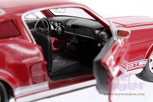 Showcasts® Collectibles - Ford Mustang GT-500 Hard Top (1967, 1/24 scale diecast model car, Asstd.) 37260/2 MAP: $19.99