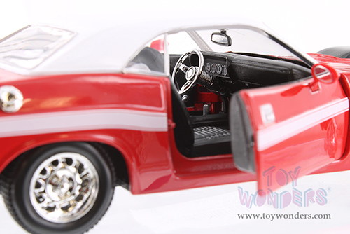 Showcasts® Collectibles - Dodge Challenger R/T Coupe Soft Top (1970, 1/24 scale diecast model car, Red) 37263 MAP: $19.99