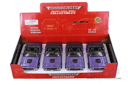 Showcasts® Collectibles - Dodge Challenger R/T Convertible (1970, 1/24 scale diecast model car, Purple) 37264 MAP: $19.99