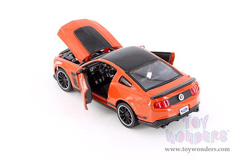 Showcasts® Collectibles - Ford Mustang Boss 302 Hardtop (2012, 1/24 scale diecast model car, Asstd.) 37269 MAP: $19.99