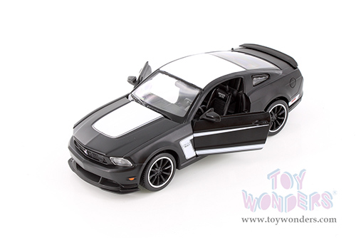 Showcasts® Collectibles - Ford Mustang Boss 302 Hardtop (2012, 1/24 scale diecast model car, Asstd.) 37269 MAP: $19.99