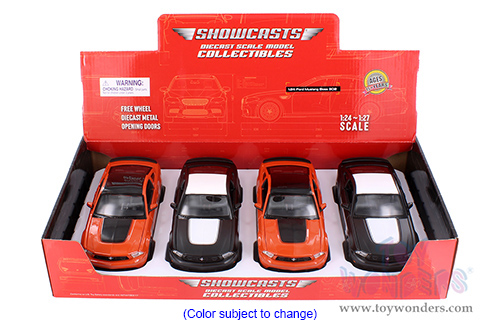 Showcasts® Collectibles - Ford Mustang Boss 302 Hardtop (2012, 1/24 scale diecast model car, Asstd.) 37269 MAP: $19.99