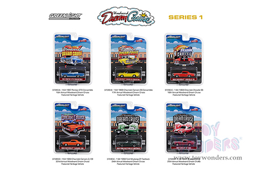 Greenlight - Woodward Dream Cruise Series 1 (1/64 scale diecast model car, Asstd.) 37280/48