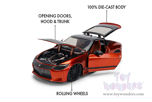 Jada Toys JDM Tuners™ - Nissan Z (2023, 1/24, diecast model car, Copper) 37490