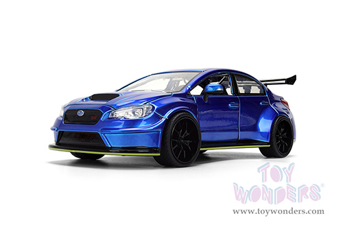 Jada Toys JDM Tuners™ - Subaru WRX STI Widebody (2016, 1/24, diecast model car, Candy Blue) 37491