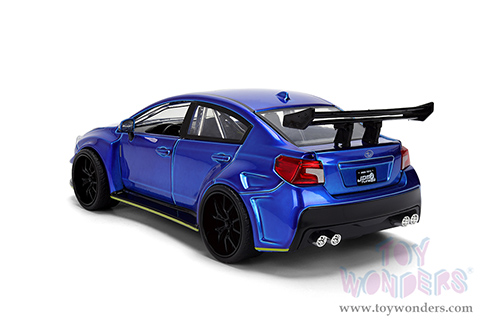 Jada Toys JDM Tuners™ - Subaru WRX STI Widebody (2016, 1/24, diecast model car, Candy Blue) 37491