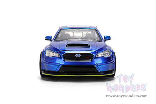 Jada Toys JDM Tuners™ - Subaru WRX STI Widebody (2016, 1/24, diecast model car, Candy Blue) 37491